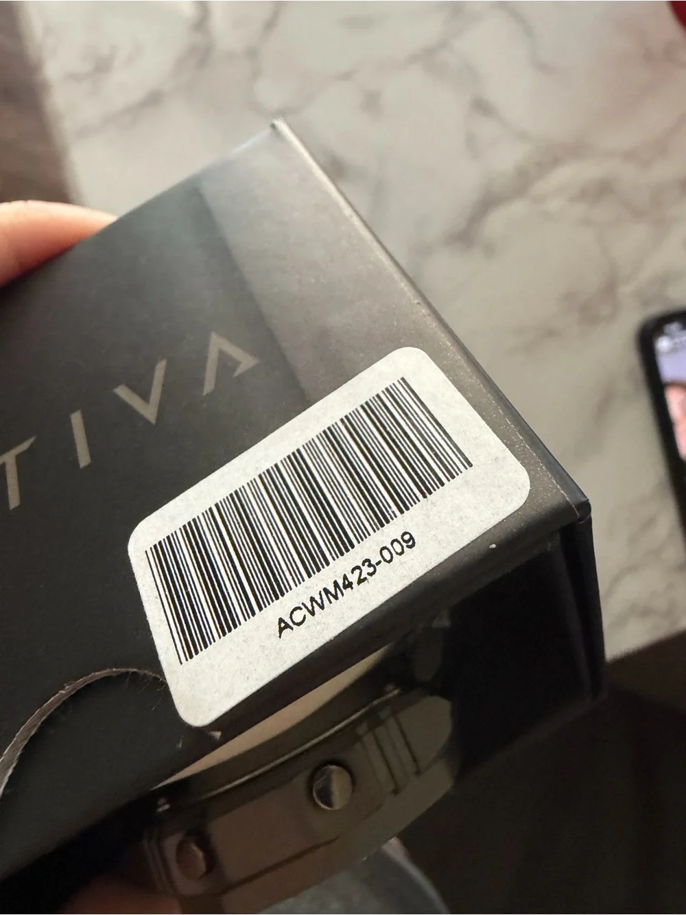 Activa Digital Dual Time Watch — Black